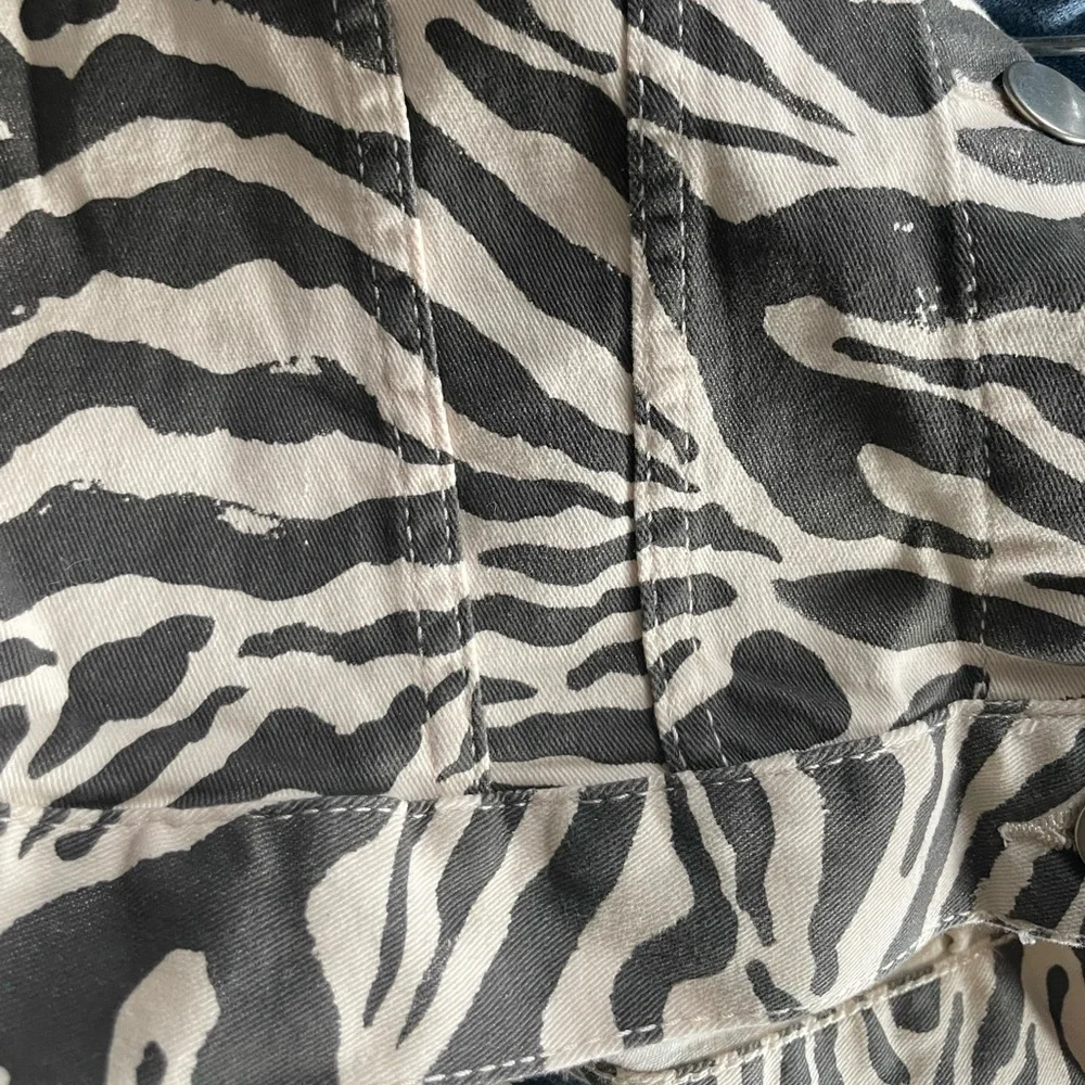 K. Kijak x H&M Zebra Print Cropped Jacket